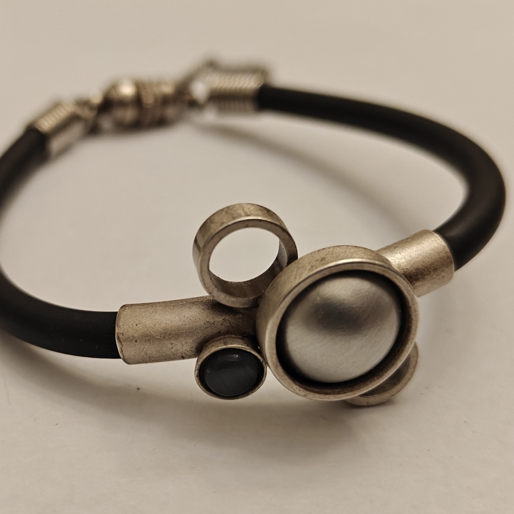 Christophe Poly Bracelet Modernist Minimalist Jewelry